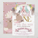 Search for dreamcatcher baby shower invitations Wild one