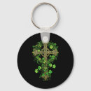 Search for shamrock clover key rings Saint patrick