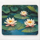Search for lilypad mousepads Waterlily