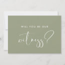 Search for sage green bridesmaid cards Modern