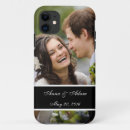Search for bride groom iphone cases Black and white