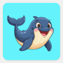 Search for whale cartoon stickers Underwater