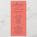 Search for coral wedding programmes Formal
