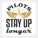 Search for funny pilot stickers Aviator