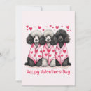 Search for poodle valentines day cards Hearts