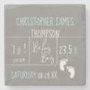 Search for blue coasters Baby boy