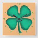 Search for irish clocks Four leaf clover