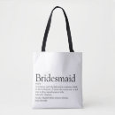 Search for wedding quotes tote bags Bridesmaid