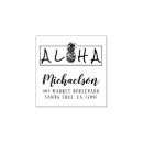 Search for pineapple rubber stamps Aloha