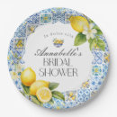 Search for amalfi coast plates Citrus bridal shower