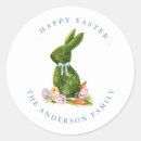 Search for watercolor rabbit stickers Happy easter