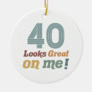 Search for 40th birthday christmas tree decorations Funny