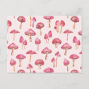 Search for wild mushrooms postcards Botanical