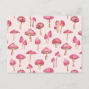 Search for wild mushrooms postcards Botanical