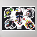 Search for old school tattoo posters Design