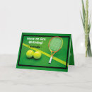 Search for ace birthday cards Tennis