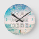 Search for light blue clocks Modern