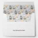 Search for owl pattern cards invites Owls