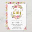 Search for chic baby girl shower invitations Script