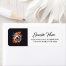 Search for soccer return address labels Team