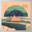 Search for geometric mountains posters Abstract
