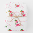 Search for flamingo christmas wrapping paper Tropical