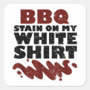 Search for funny barbecue bbq stickers White
