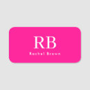 Search for pink name tags Feminine
