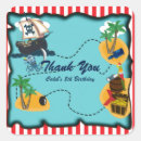 Search for pirate map stickers Birthday