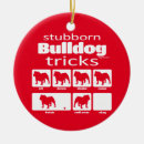 Search for english bulldog christmas tree decorations Funny