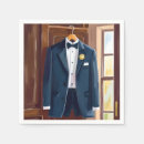 Search for tuxedo napkins Groom