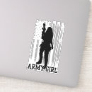Search for military girl stickers Army