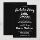 Search for humour bachelor party invitations For him