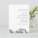 Search for city wedding invitations Minimalist