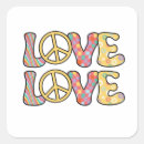 Search for vintage hippie art stickers Groovy