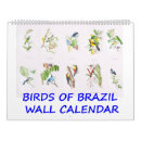 Search for vintage bird calendars Watercolor