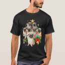 Search for pug christmas tshirts Father