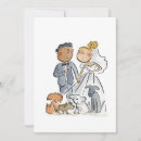 Search for dog wedding invitations Bride