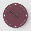 Search for burgundy clocks Contemporary