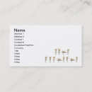 Search for language business cards Communication