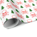 Search for skull christmas wrapping paper Pattern