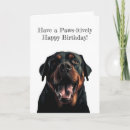 Search for rottweiler birthday cards Dog lover