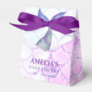 Search for mermaid favour boxes Purple