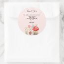 Search for cute mushroom stickers Pink
