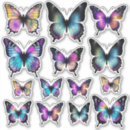 Search for pretty butterfly stickers Watercolor