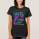 Search for purple and teal tshirts Brain