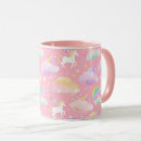 Search for unicorn for kids mugs Girly