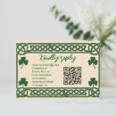 Search for claddagh cards invites Green
