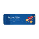 Search for rocket return address labels Moon