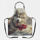 Search for siberian husky dog aprons Animal